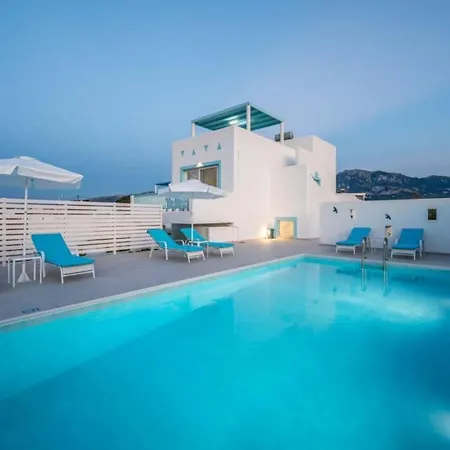 Вилла Xenos 6 With A Private Pool Near The Sea Тигаки