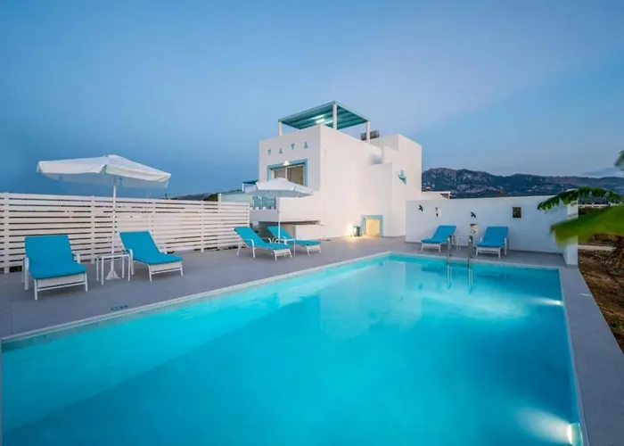 Villa Xenos 6 With A Private Pool Near The Sea Tigaki